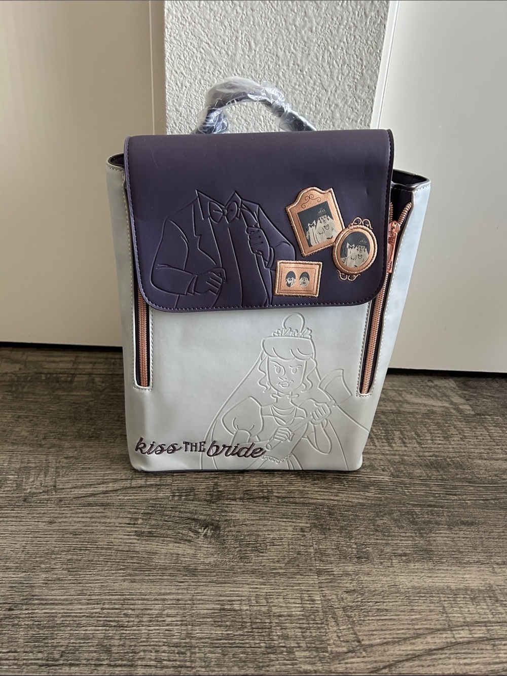 Disney haunted mansion 'Kiss the Bride' Backpack